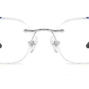 BELVOIR CO Diamond Cut Willow Anti Blue Silver 53