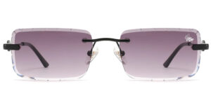 BELVOIR CO Diamond Cut Hampton Smoke | Black 55